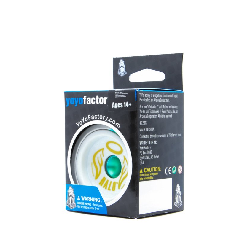 YoYoFactory DNA Halo - Metal Yoyo - Color: Halo - Zelená / Modrá