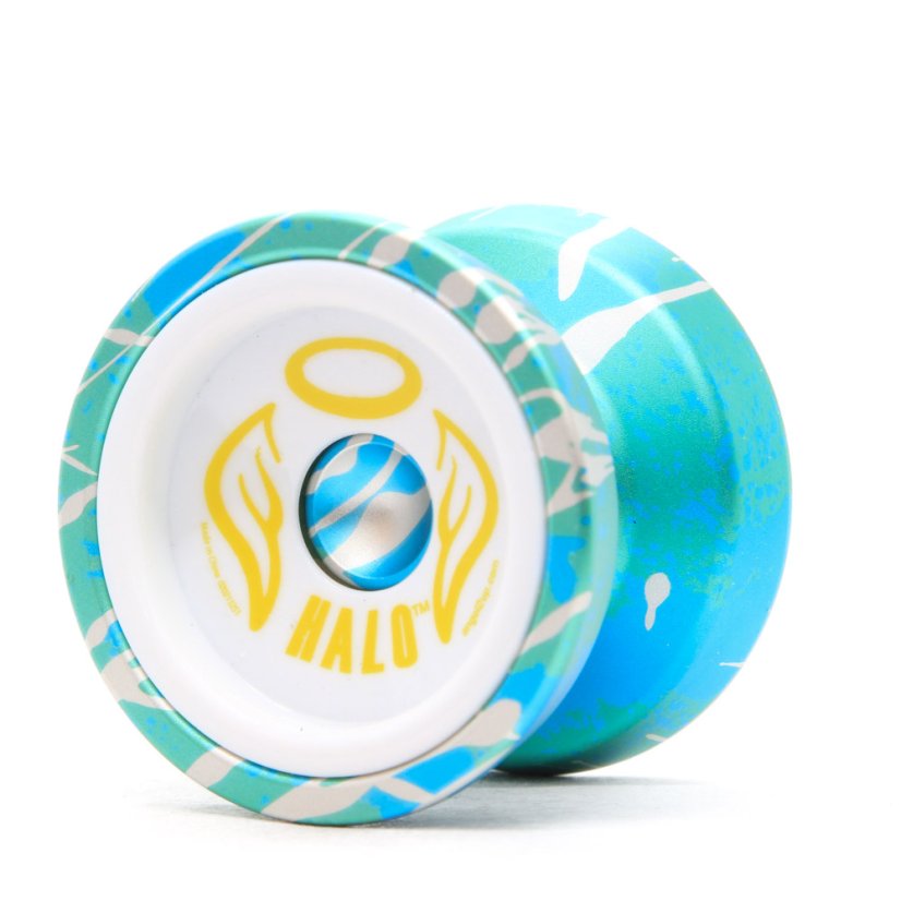 YoYoFactory DNA Halo - Metal Yoyo - Color: Halo - Zelená / Modrá
