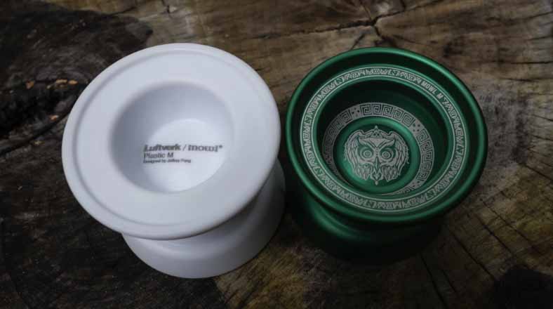 Luftverk Plastic M OWL Logo White – yo-yo