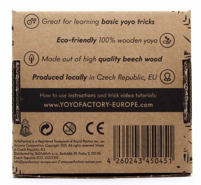 YoYoFactory Boho - Wooden Yoyo