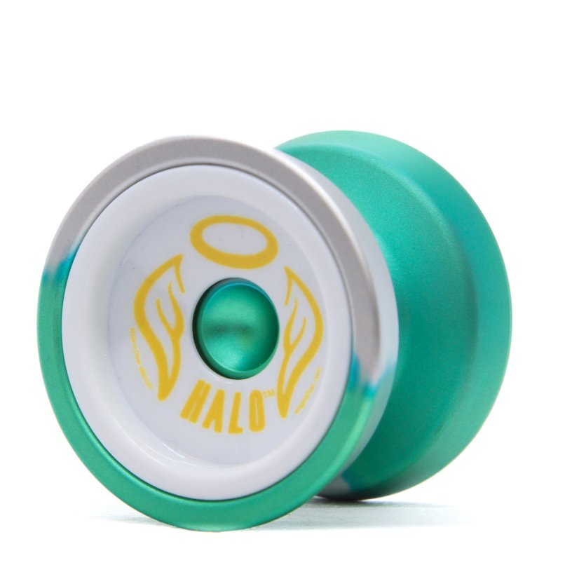 YoYoFactory DNA Halo - Metal Yoyo - Color: Halo - Zelená / Modrá