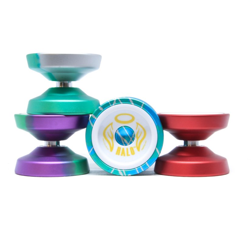 YoYoFactory DNA Halo - Metal Yoyo - Color: Halo - Zelená / Modrá