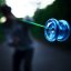 YoYoFactory Arrow - Plastic Yoyo - Color: Blue - Arrow