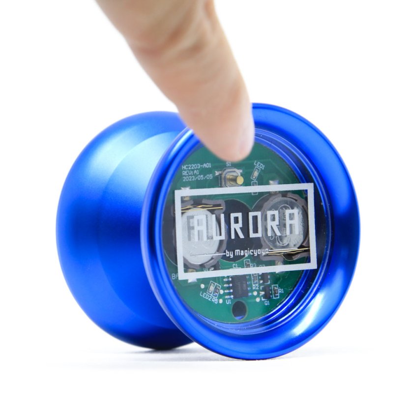MagicYoyo Aurora - Kovové Yoyo (Svítící)