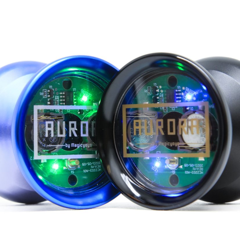 MagicYoyo Aurora - Kovové Yoyo (Svítící)