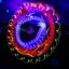 YoYoFactory Spinstar LED - Plastové svítící Yoyo - Barva: Modrá - Spinstar LED
