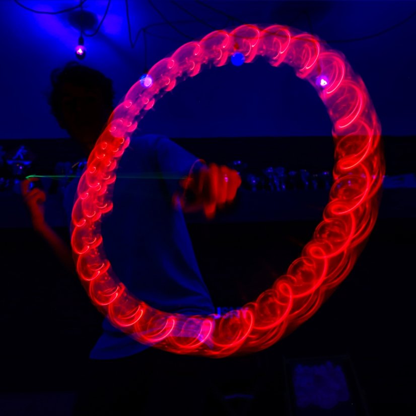 YoYoFactory Spinstar LED - Unpacked Yoyo - Color: Red