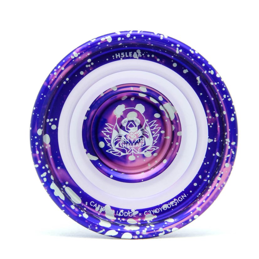 C3yoyodesign & Caribou Lodge Hi5Leaf - Kovové Yoyo - Color: Galaxy