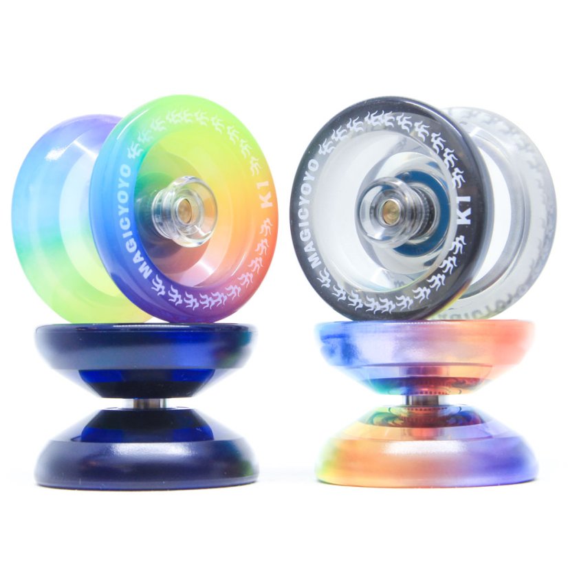 MagicYoyo K1 - Plastové Yoyo - Barva: Modrá - K1