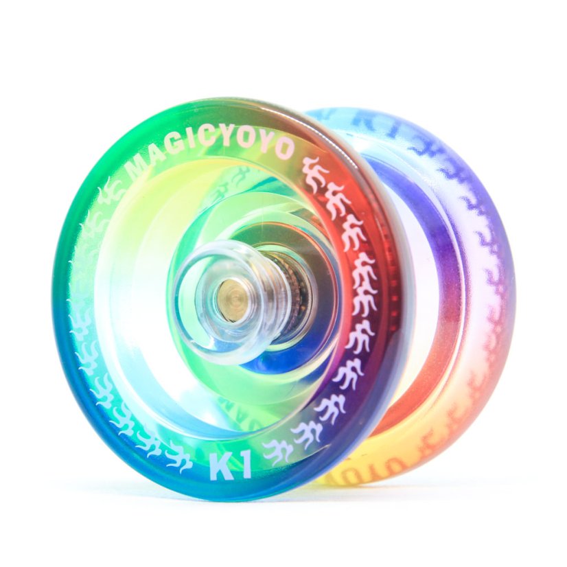 MagicYoyo K1 - Plastové Yoyo - Barva: Modrá - K1