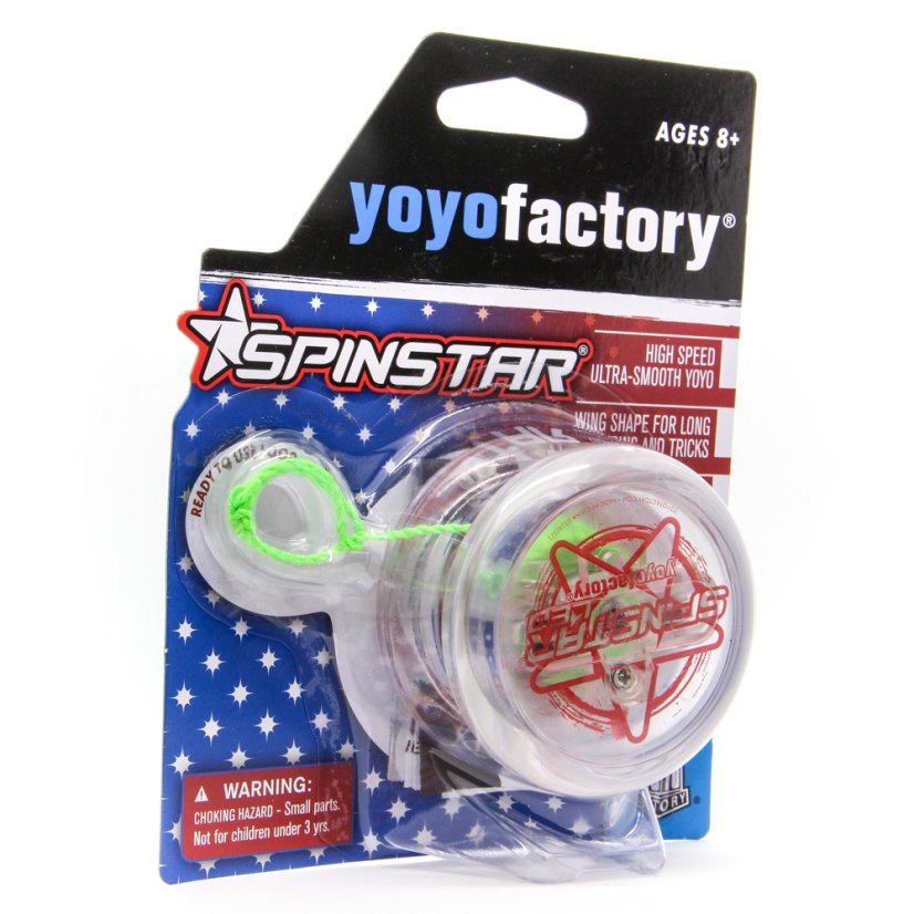 YoYoFactory Spinstar LED - Unpacked Yoyo - Color: Red