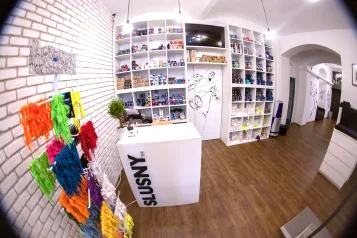 Inside SLUSNY yoyo shop