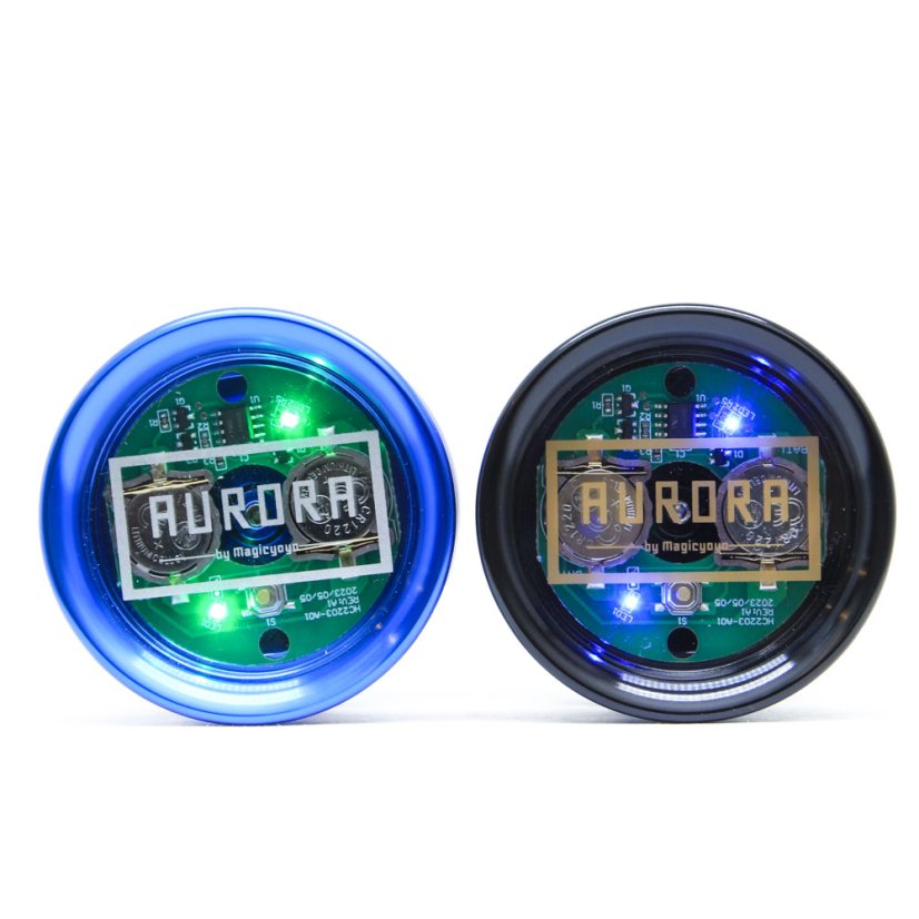 MagicYoyo Aurora - Kovové Yoyo (Svítící)