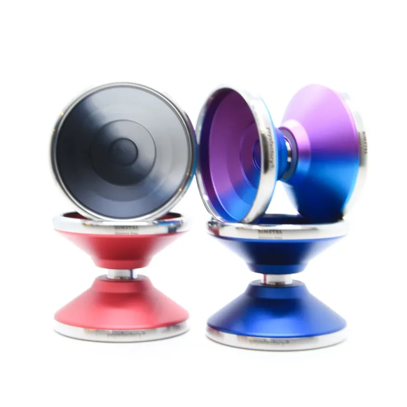 YoYoFactory Bimetal - Bimetalové Yoyo - Barva: Černá Stříbrná - Bimetal