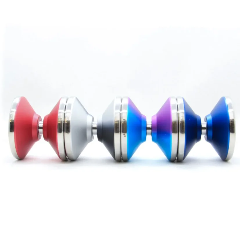 YoYoFactory Bimetal - Bimetalové Yoyo - Barva: Černá Stříbrná - Bimetal