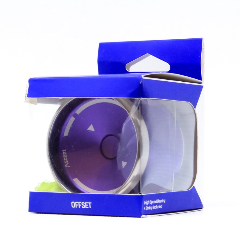 Offset Bimetal Ascent - Bimetal Yoyo - Color: Purple