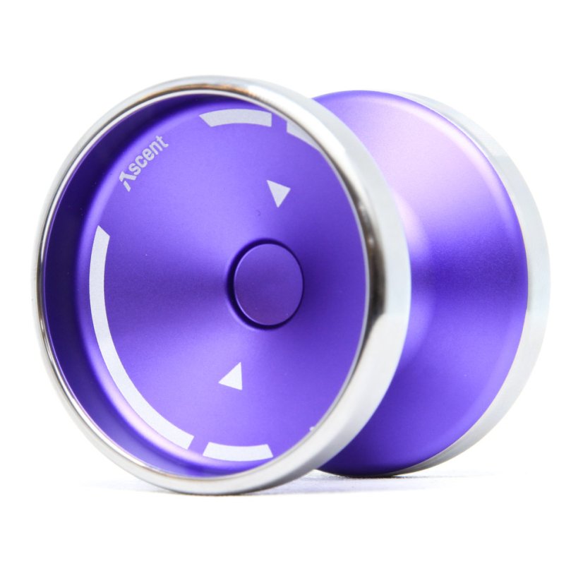Offset Bimetal Ascent - Bimetal Yoyo - Color: Purple