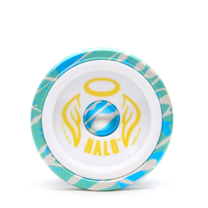 YoYoFactory DNA Halo - Metal Yoyo - Color: Halo - Zelená / Modrá