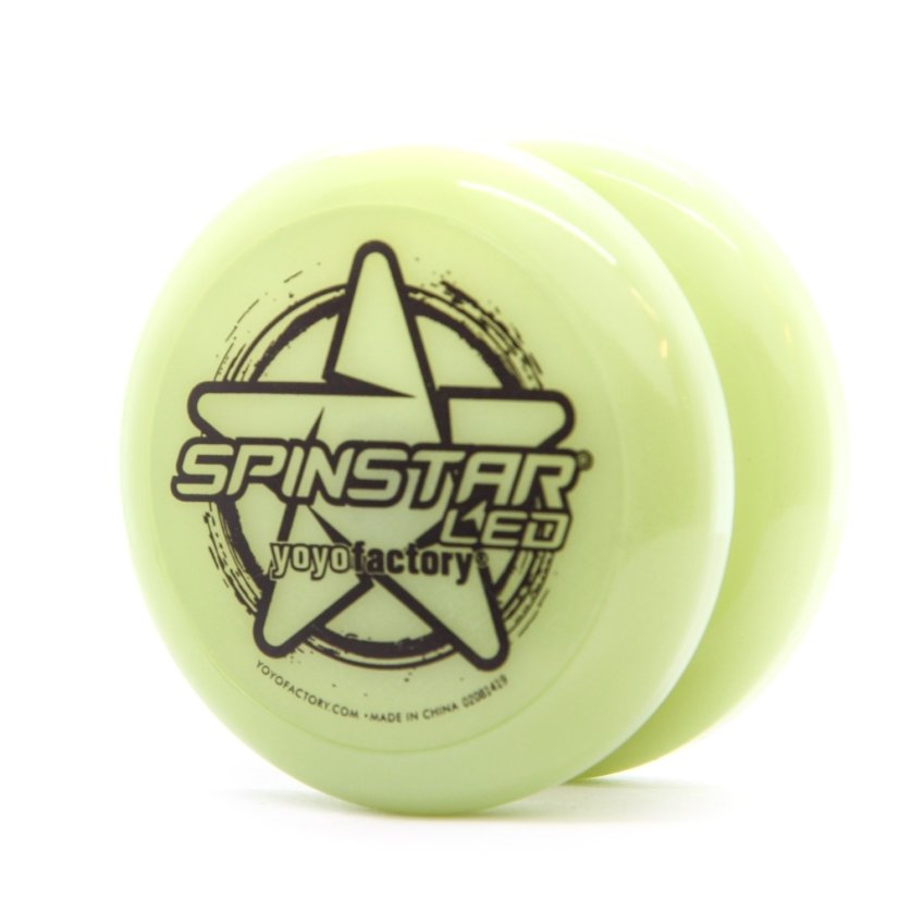 YoYoFactory Spinstar LED - Unpacked Yoyo - Color: Red