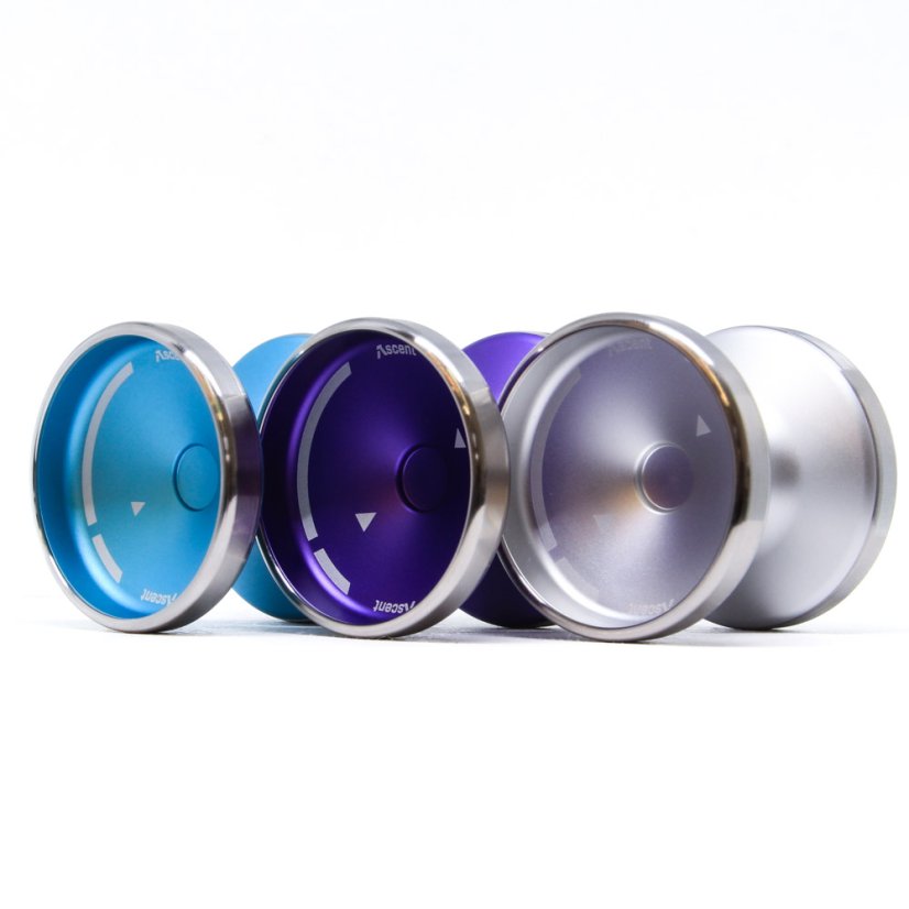 Offset Bimetal Ascent - Bimetal Yoyo - Color: Purple