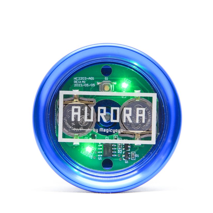 MagicYoyo Aurora - Kovové Yoyo (Svítící)