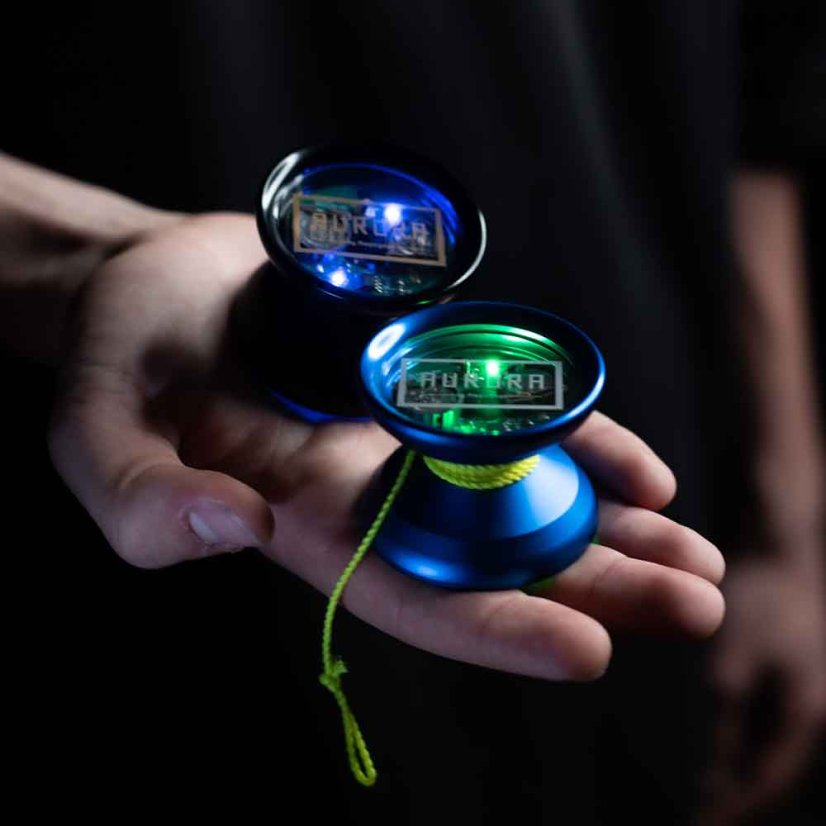 MagicYoyo Aurora - Metal Yoyo (LED light)