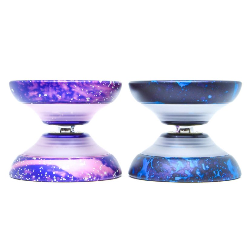 C3yoyodesign & Caribou Lodge Hi5Leaf - Kovové Yoyo - Color: Galaxy