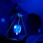 YoYoFactory Spinstar LED - Plastové svítící Yoyo - Barva: Modrá - Spinstar LED