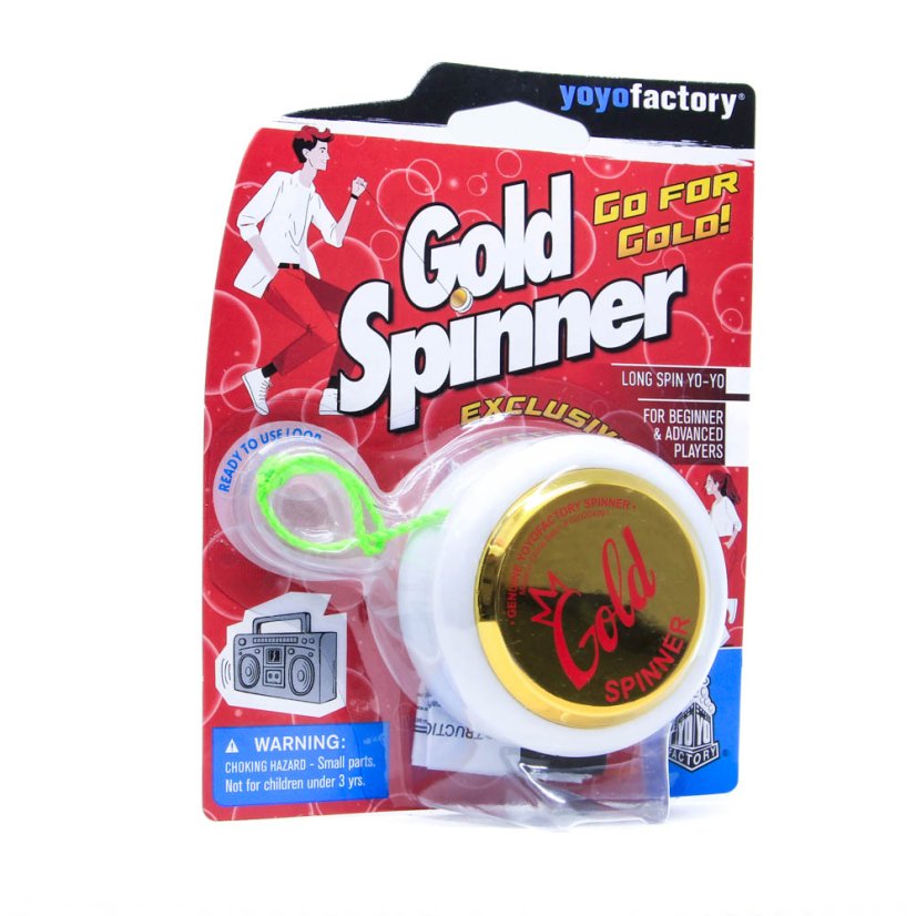 YoYoFactory Gold Spinner - Plastic yoyo
