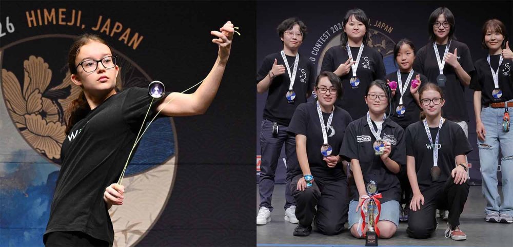 Kateřina Halíková na World Yo-Yo Contest 2026